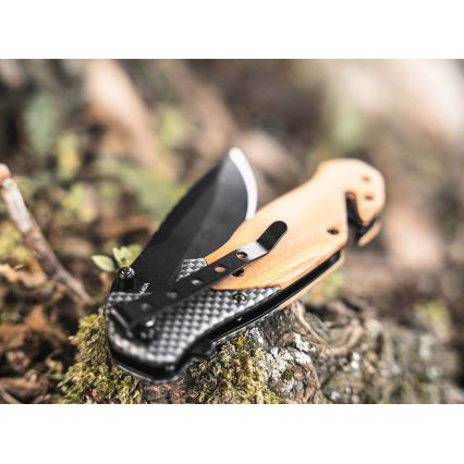 Böker - Pocket knife Magnum Blomkvist Olive 20,5 cm olive wood