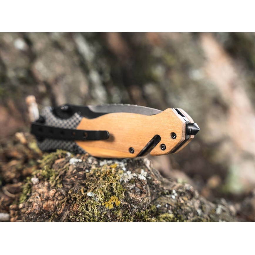 Böker - Pocket knife Magnum Blomkvist Olive 20,5 cm olive wood