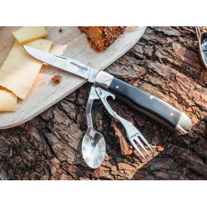 Böker - Pocket knife with cutlery Magnum Bon Appetite 18,7 cm pakka