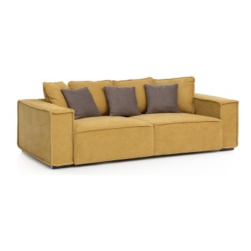 BOLZANO sofa yellow/brown