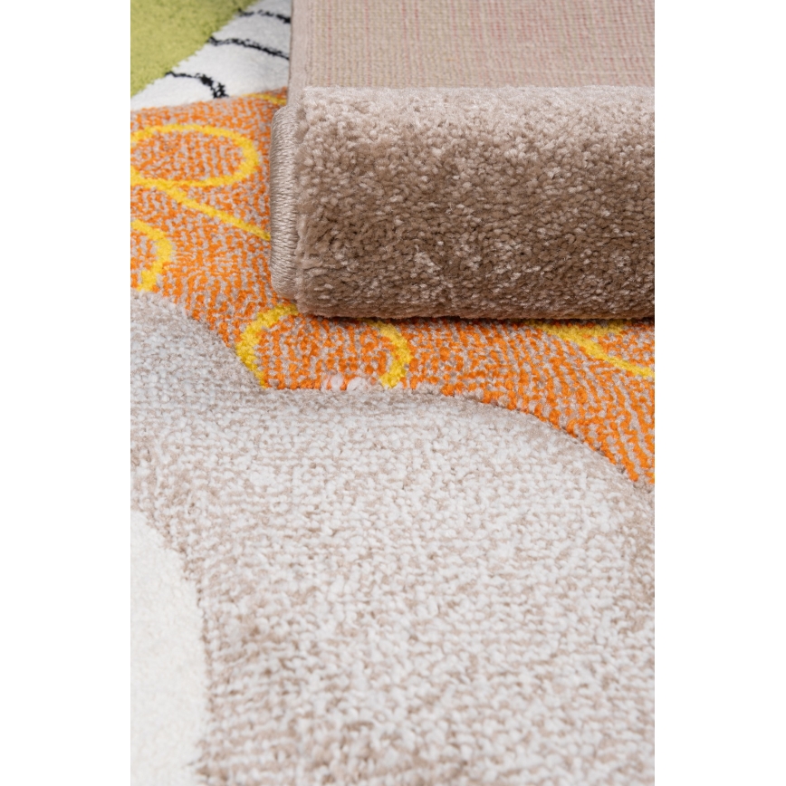 BOND KIDS Children's Rug 80x150 cm, 2100 g/m2, colorful