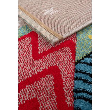 BOND KIDS Children's Rug 80x150 cm, 2100 g/m2, colorful