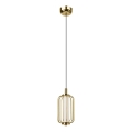 BONNIE cable-hung LED pendant LED/10W/230V 3000K gold