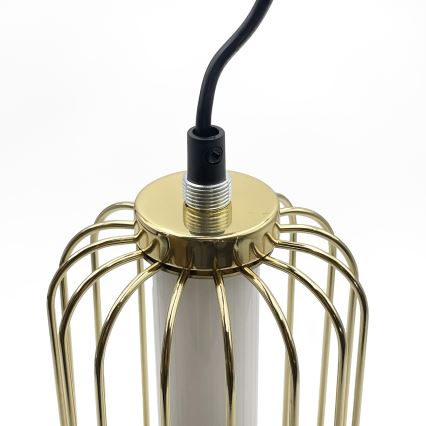 BONNIE cable-hung LED pendant LED/10W/230V 3000K gold