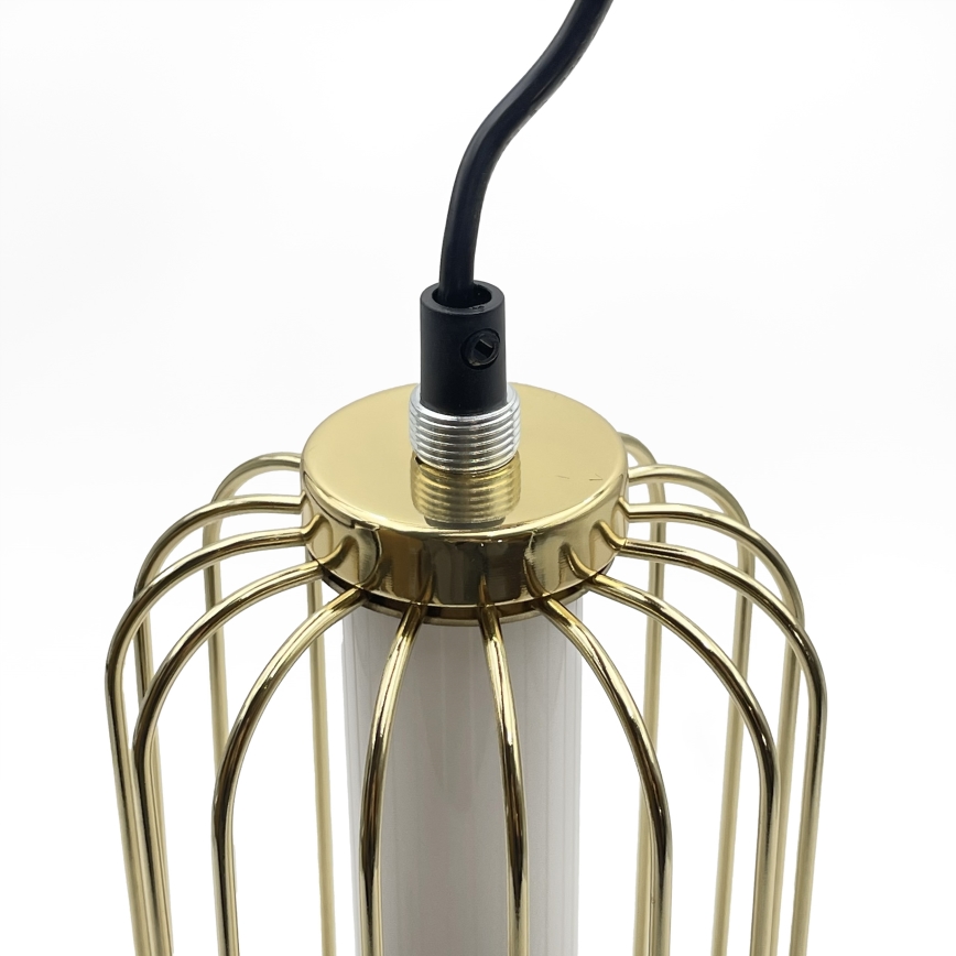 BONNIE cable-hung LED pendant LED/10W/230V 3000K gold