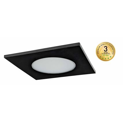 BONO Recessed LED Bathroom Light, 5W / 230V, 3000K, IP65 — Black