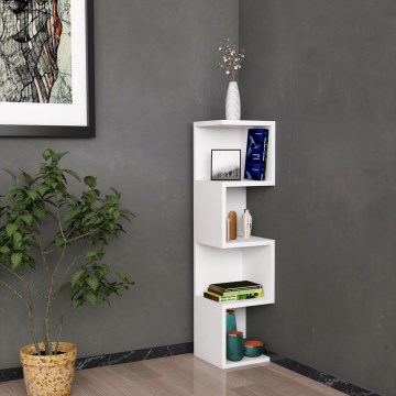 Bookcase ALIN 95x25 cm white