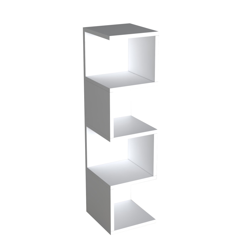 Bookcase ALIN 95x25 cm white