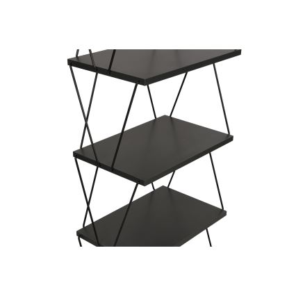 Bookcase BALABAN 165x48 cm anthracite/black