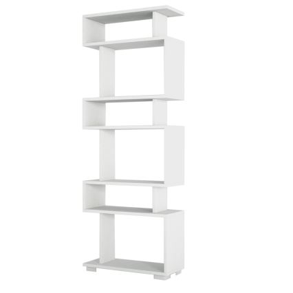 Bookcase BLOK 165x60 cm white