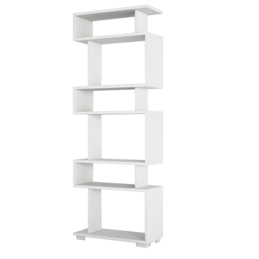 Bookcase BLOK 165x60 cm white