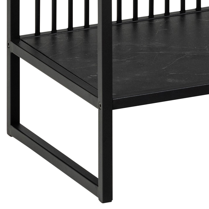 Bookcase DEVIN black