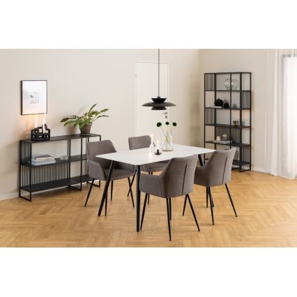 Bookcase DEVIN black