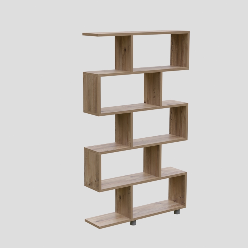 Bookcase ELIF 156x90 cm brown