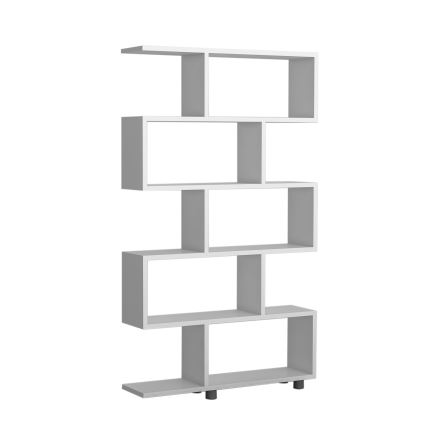 Bookcase ELIF 156x90 cm white