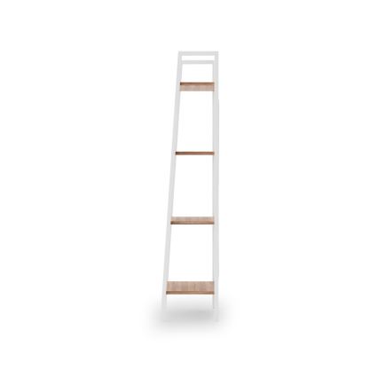 Bookcase NARVIK 148x34 cm white/oak sonoma