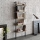 Bookcase PIANTE 174x60 cm brown/black
