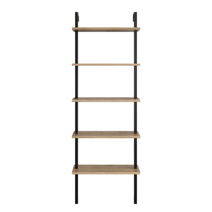 Bookcase PIANTE 174x60 cm brown/black
