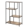 Bookcase SARON oak/black