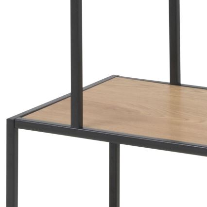 Bookcase SARON oak/black