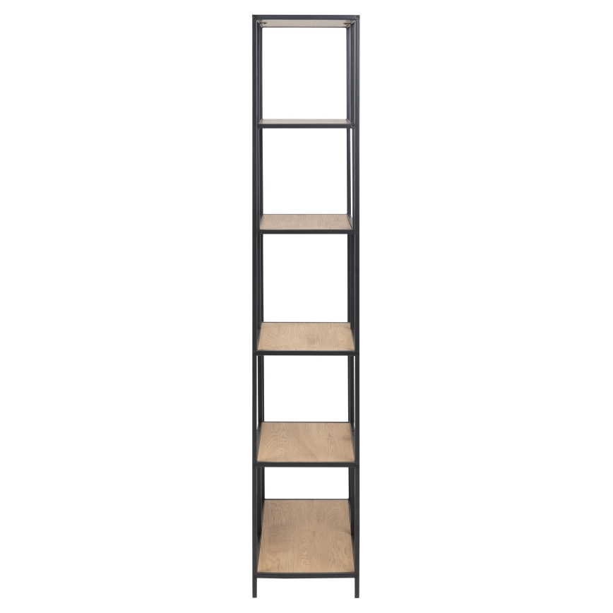 Bookcase SARON oak/black