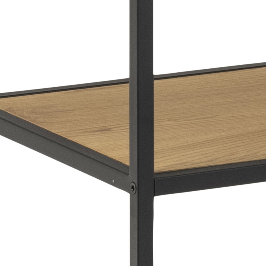 Bookcase SARON oak/black