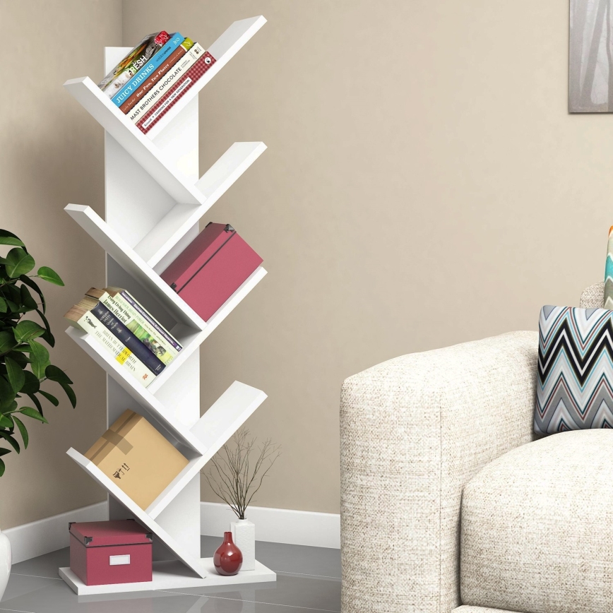 BOOKIE White Bookcase