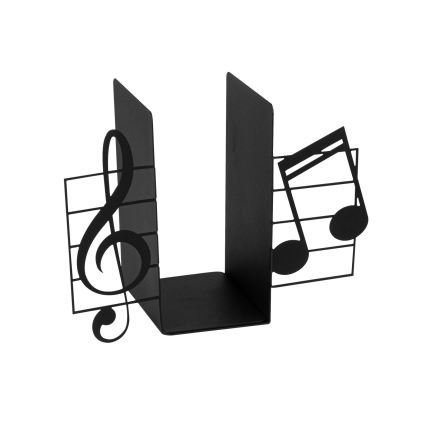 Bookstop 22x35,5 cm black