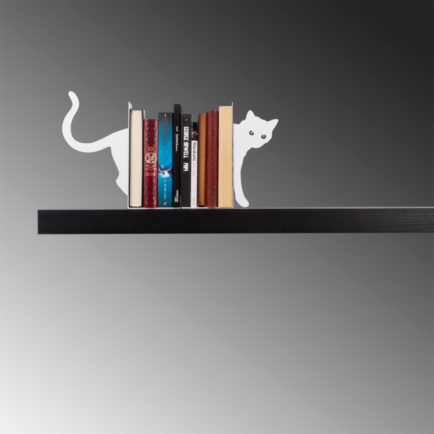 Bookstop 22x35 cm white