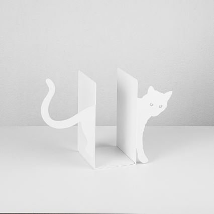 Bookstop 22x35 cm white