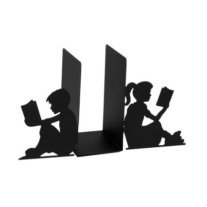 Bookstop 22x40,5 cm black