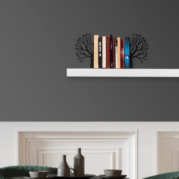 Bookstop 22x44 cm black