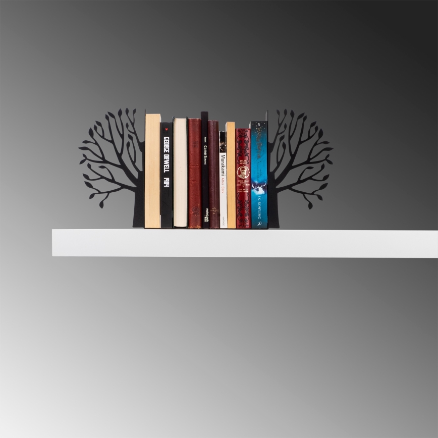 Bookstop 22x44 cm black
