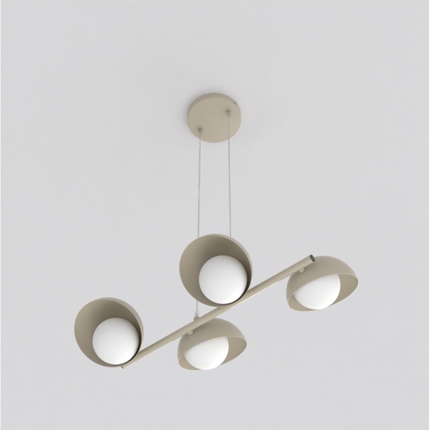 BOOM Cable Pendant Light 4xG9/8W/230V Beige