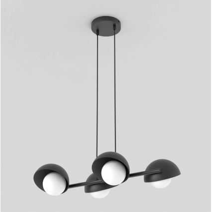 BOOM Cable Pendant Light 4xG9/8W/230V Black