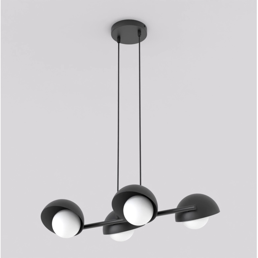 BOOM Cable Pendant Light 4xG9/8W/230V Black