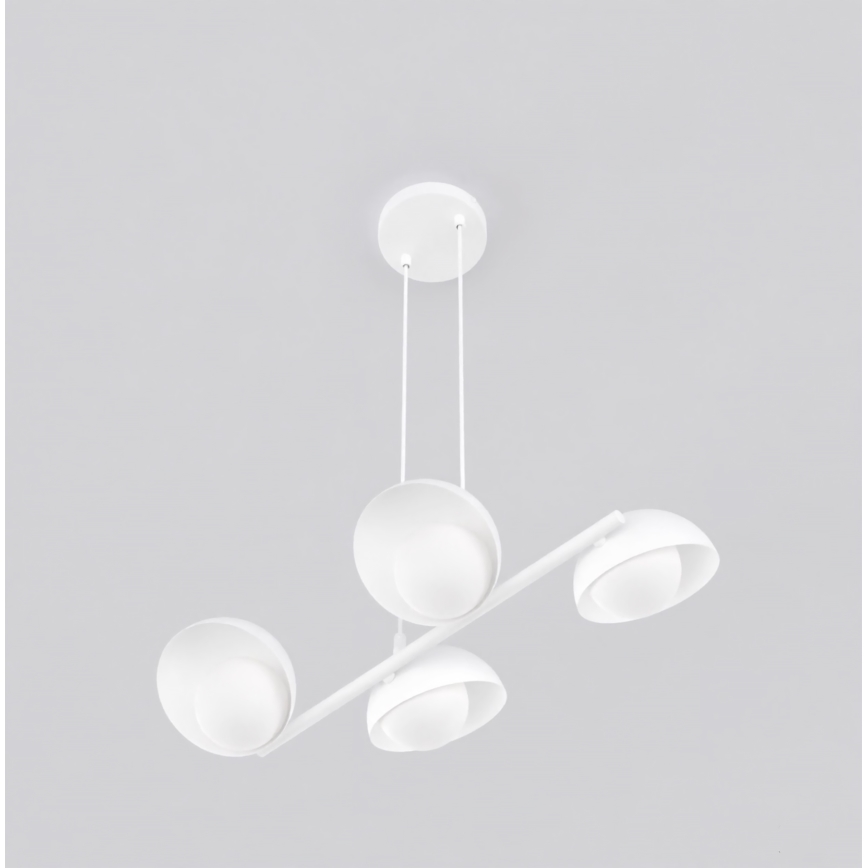 BOOM cable pendant light 4xG9/8W/230V white