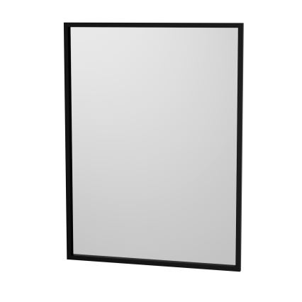 BORGSTED Bathroom Mirror 60 x 80 cm, Black