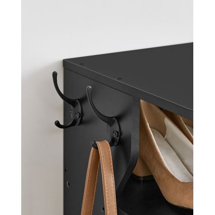 BOTARO Shoe Cabinet, Black