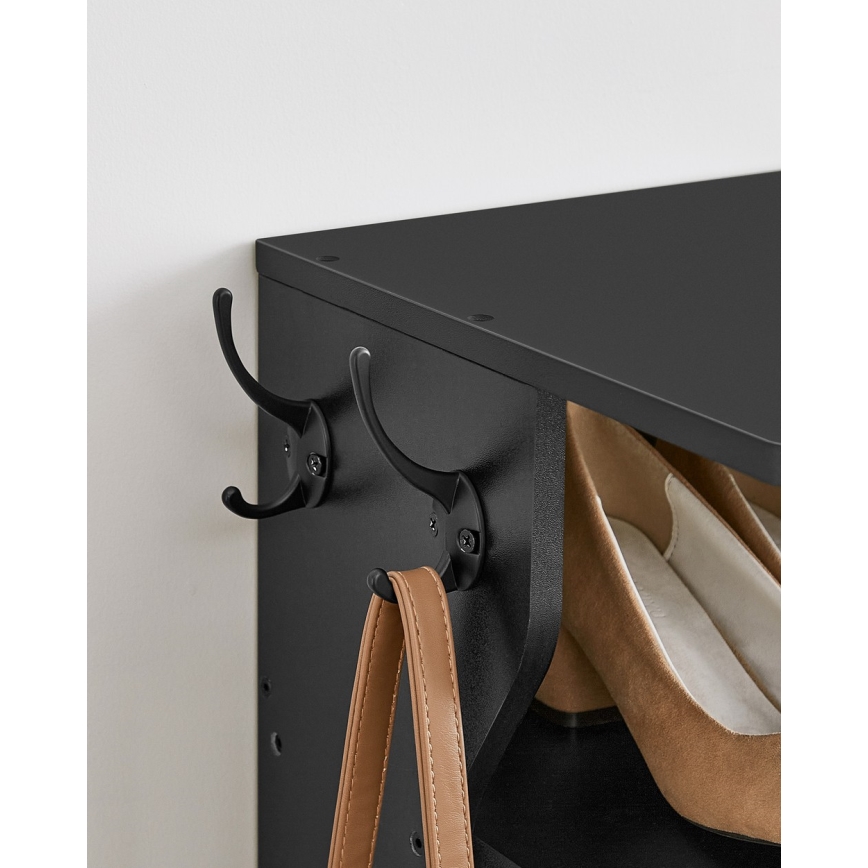 BOTARO Shoe Cabinet, Black
