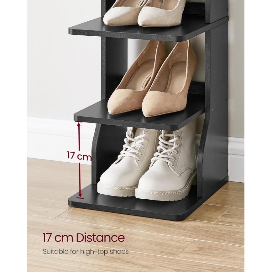 BOTARO Shoe Cabinet, Black