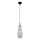 BOTTLE 1xE14/4W/230V Clear Pendant Light