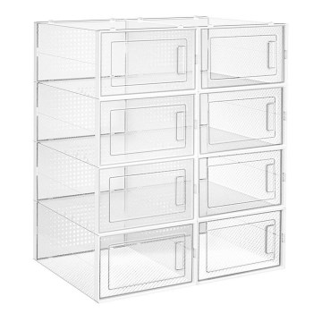 BOXIFY Modular Shelf with Compartments, White