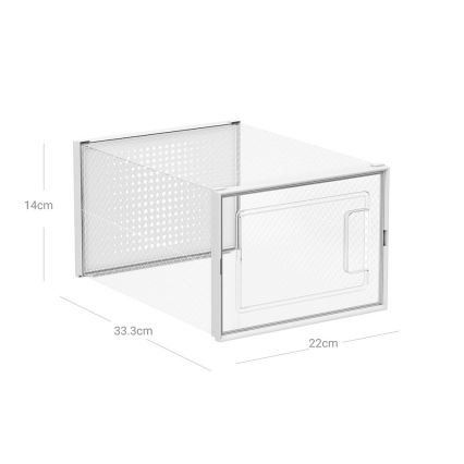 BOXIFY Modular Shelf with Compartments, White