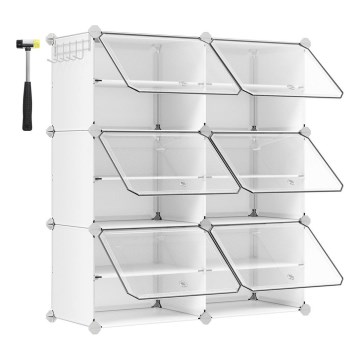 BOXIFY Modular Shelf with Compartments — White