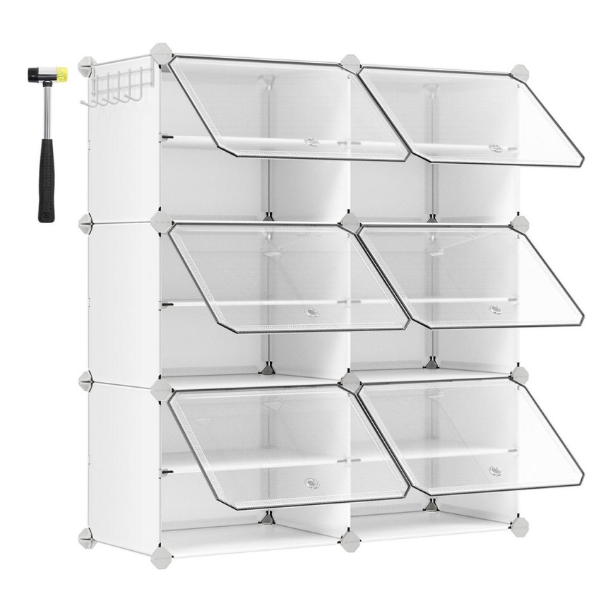 BOXIFY Modular Shelf with Compartments — White