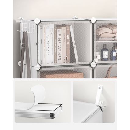BOXIFY Modular Shelf with Compartments — White
