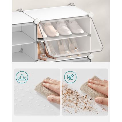 BOXIFY Modular Shelf with Compartments — White