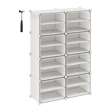 BOXIFY Modular Shelf with Compartments — White