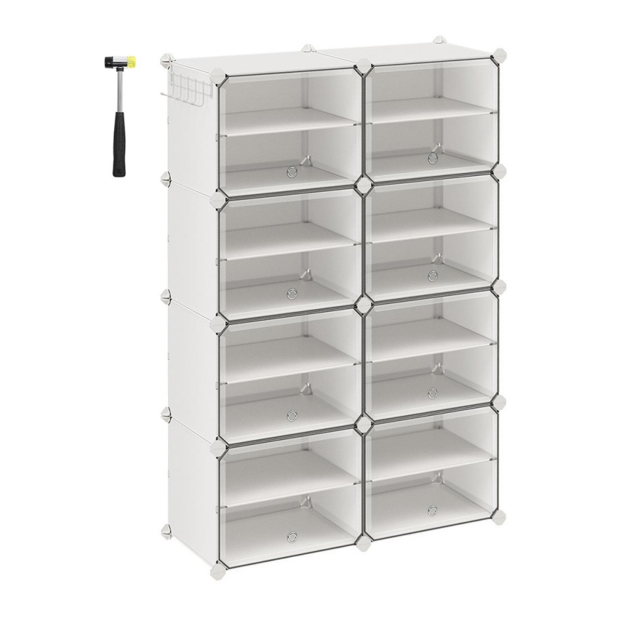 BOXIFY Modular Shelf with Compartments — White